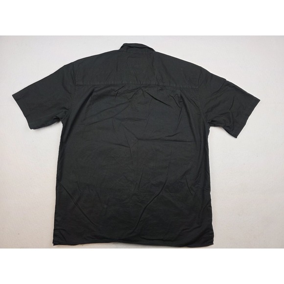 Harley Davidson Men's Button Shirt Chain Links Work Biker Motorcycle Black L - Picture 7 of 9